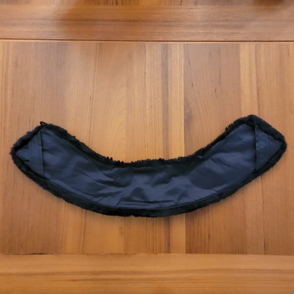 Giacca by Gallery Black Quilted Jacket With Removable Faux Fur Collar - S - Picture 11 of 13